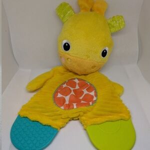 Yellow Plush Giraffe Toy